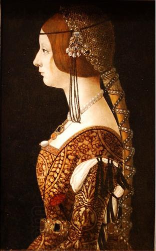 FIGINO, Giovanni Ambrogio Blanca Maria Sforza China oil painting art